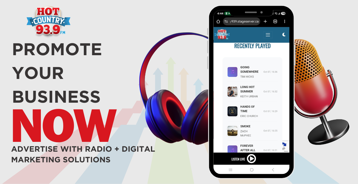 Hot Country Award Banner